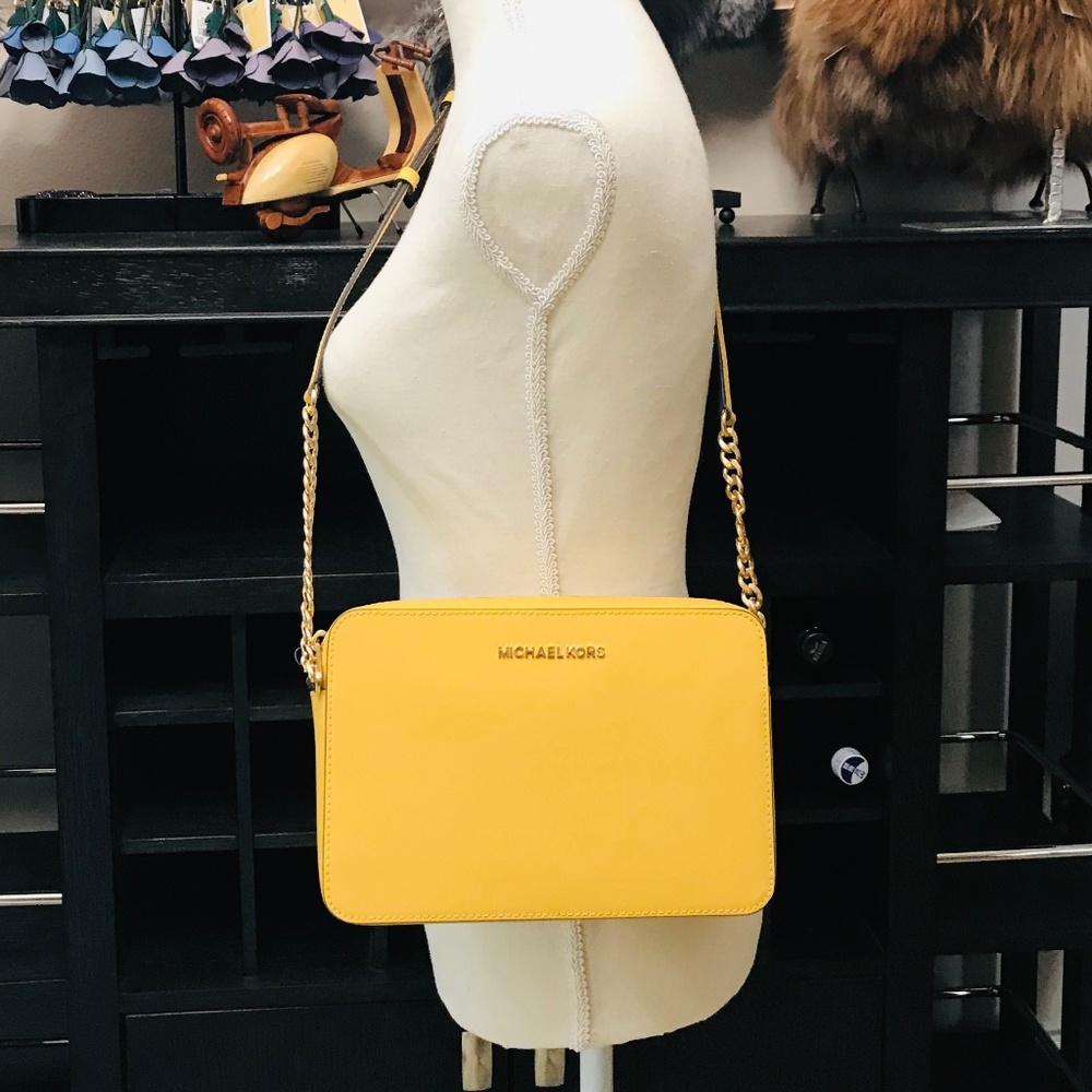 Michael Kors Jet Set Crossbody Bag Wallet Set - Picture 7 of 8